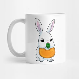 Rabbit Bib Pacifier Mug